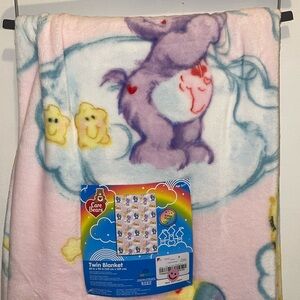Brand new Care Bears Twin blanket 💕🩷